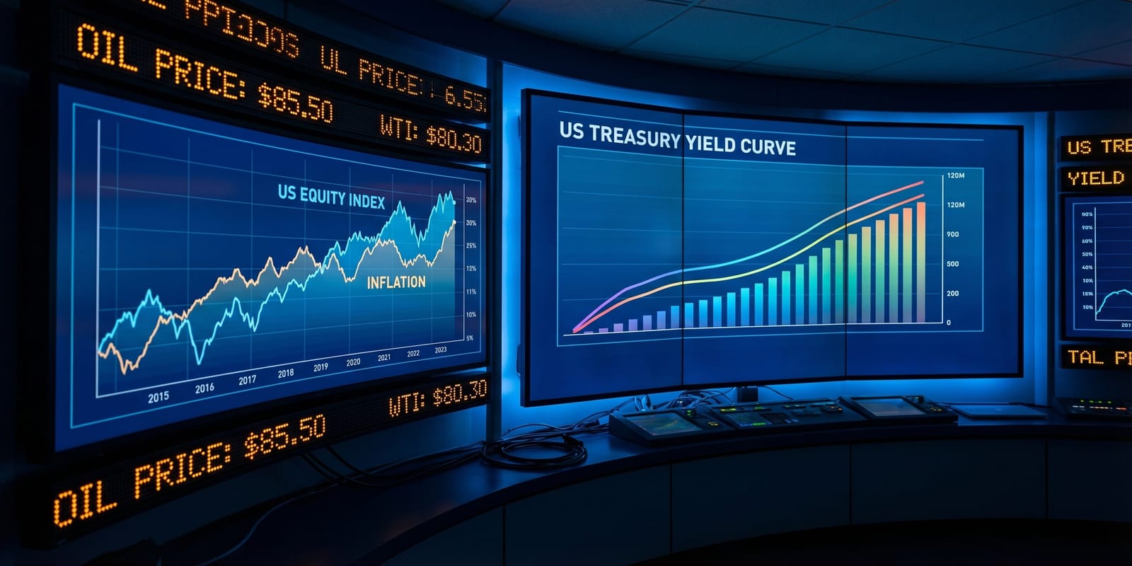 Market screens and commodity pricing dashboard